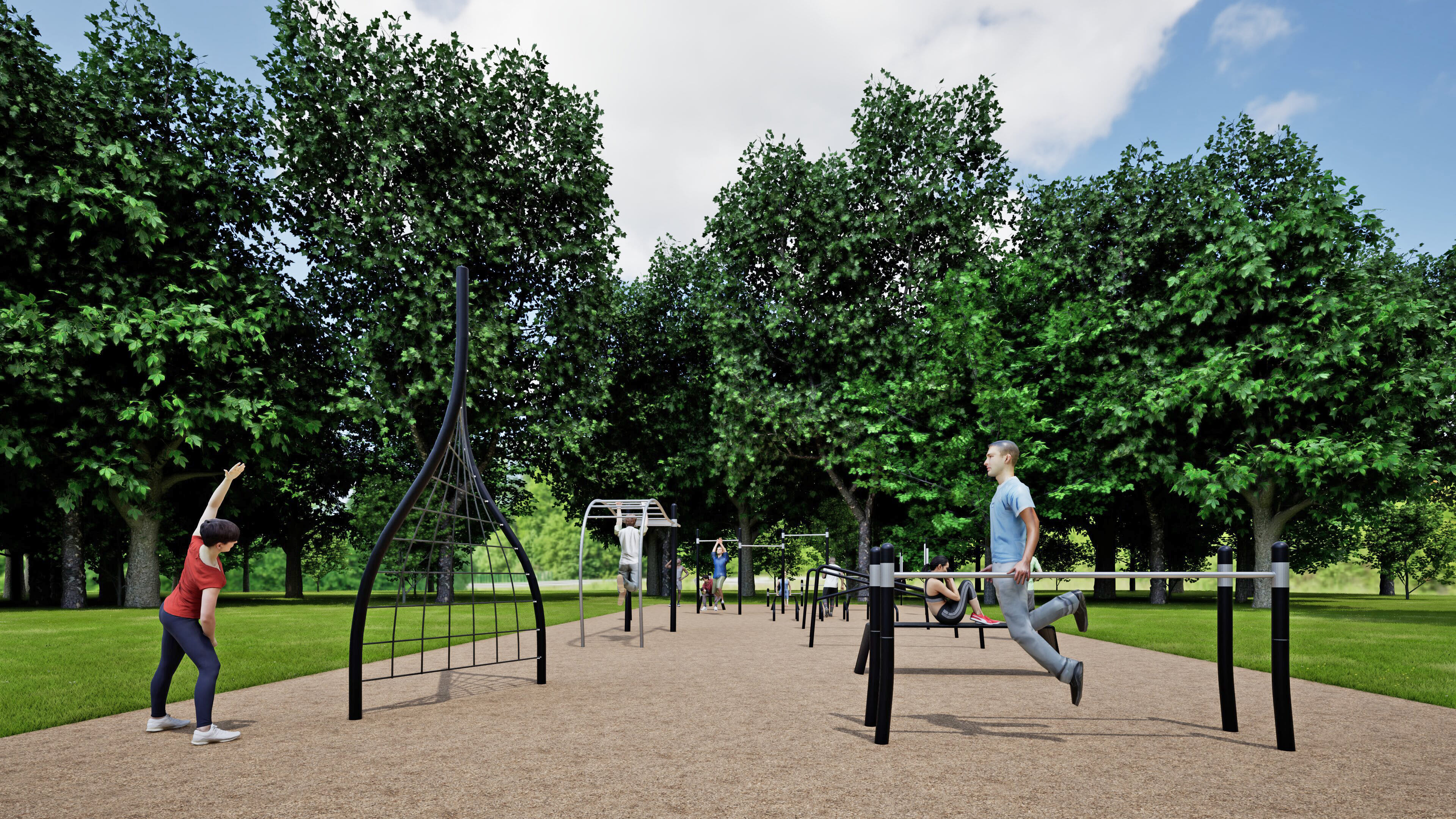 Urban Fitness Zones